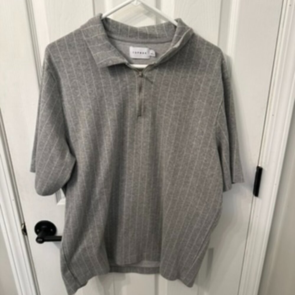 Topman Striped Polo